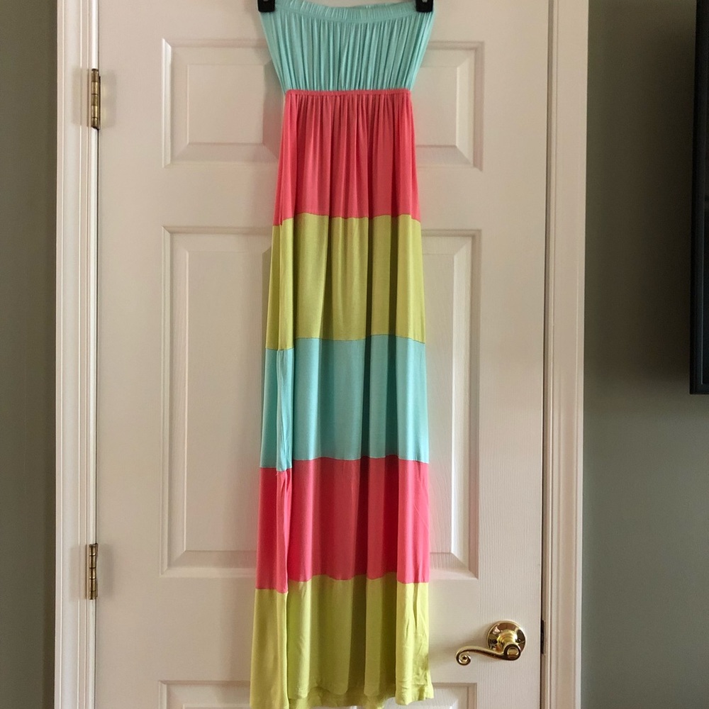 Multicolored Maxi Dress